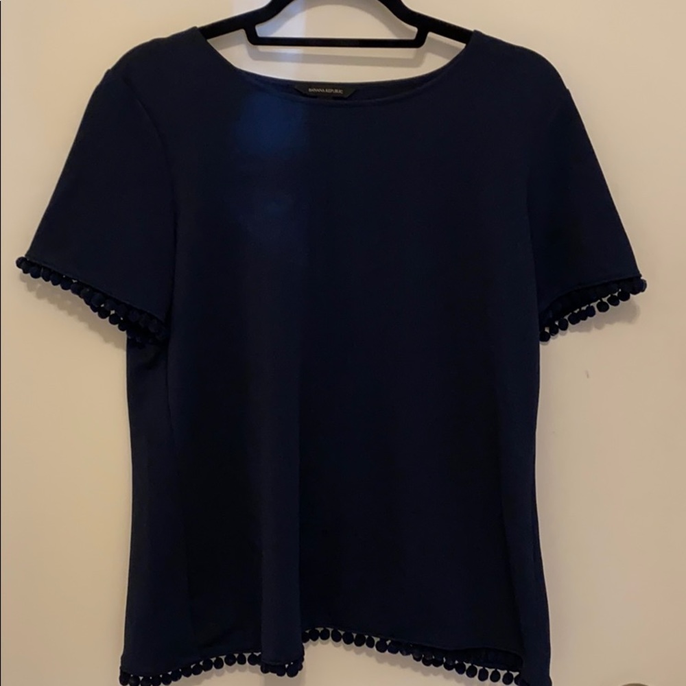 Banana Republic navy top